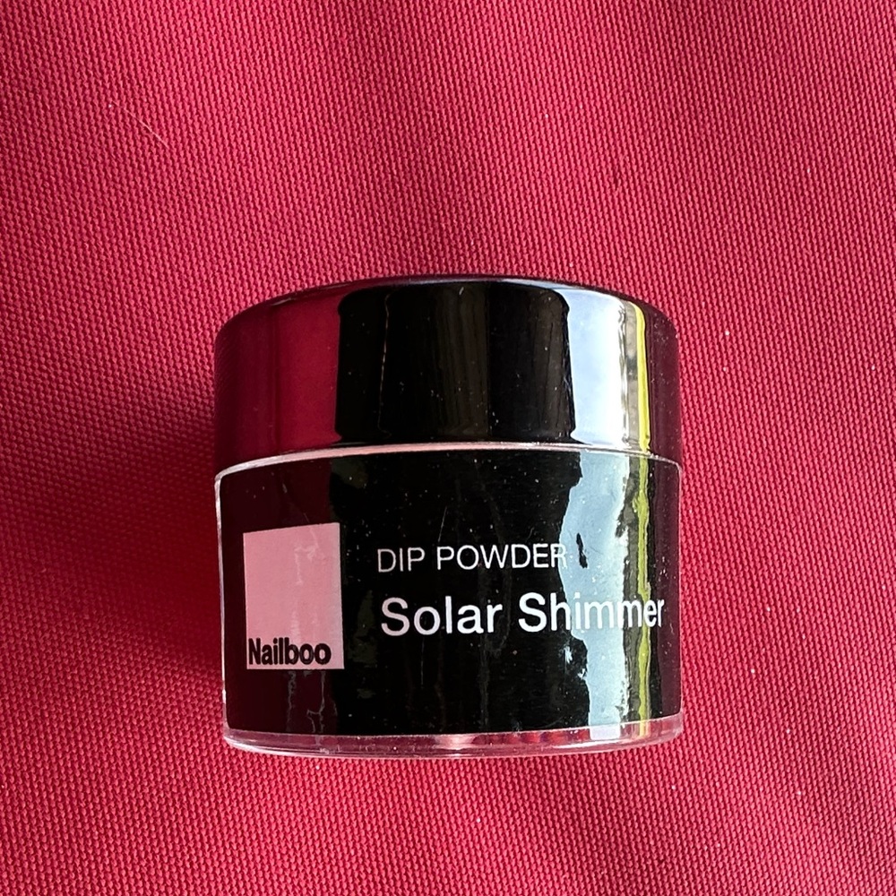 Nailboo Coral Solar Shimmer Dip Powder